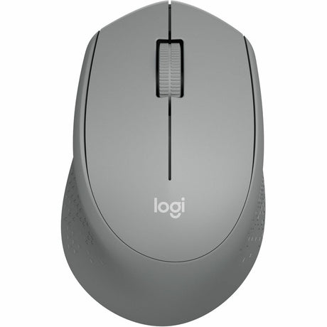 Logitech M330 SILENT PLUS Wireless Mouse, 2.4GHz with USB Receiver, Optical Tracking, Quiet & Lightweight, Gray — 910-004908