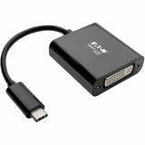 Eaton Tripp Lite Series USB-C to DVI Adapter with Alternate Mode - DP 1.2, Black — U444-06N-DVIBAM