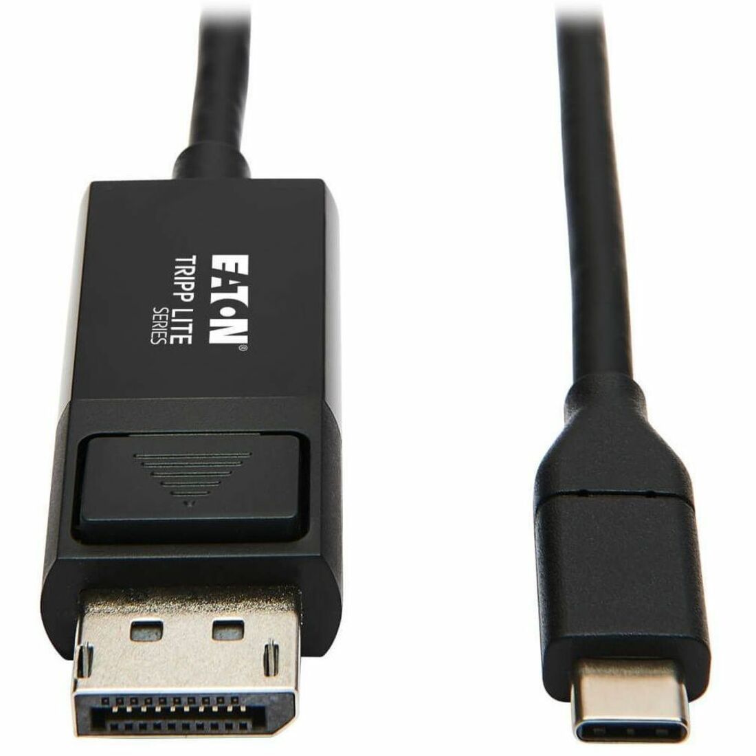 Eaton Tripp Lite Series USB-C to DisplayPort Adapter Cable (M/M), 4K 60 Hz, HDR, Locking DP Connector, 3 ft. (0.9 m) — U444-003-DP-BE