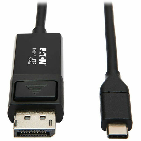 Eaton Tripp Lite Series USB-C to DisplayPort Adapter Cable (M/M), 4K 60 Hz, HDR, Locking DP Connector, 3 ft. (0.9 m) — U444-003-DP-BE