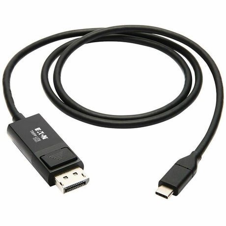 Eaton Tripp Lite Series USB-C to DisplayPort Adapter Cable (M/M), 4K 60 Hz, HDR, Locking DP Connector, 3 ft. (0.9 m) — U444-003-DP-BE