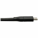 Eaton Tripp Lite Series USB-C to DisplayPort Adapter Cable (M/M), 4K 60 Hz, HDR, Locking DP Connector, 3 ft. (0.9 m) — U444-003-DP-BE