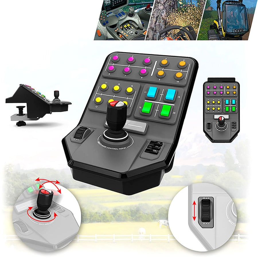 Logitech Heavy Equipment Side Panel Simulation Heavy Equipment Control Deck — 945-000031