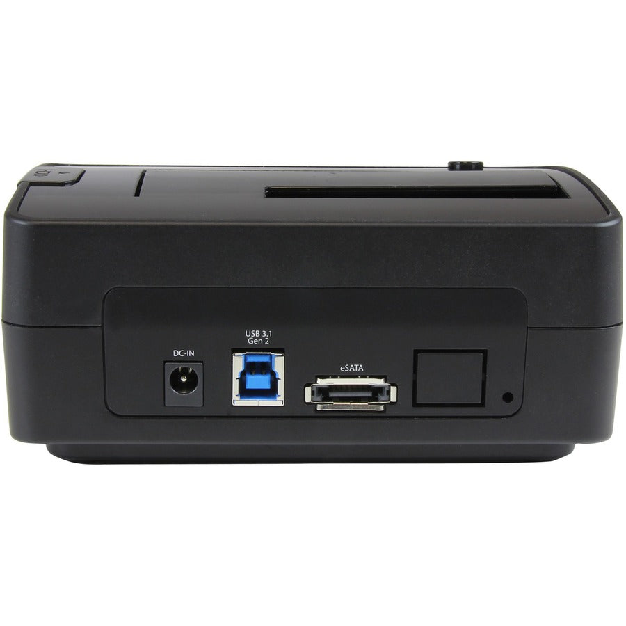 StarTech.com Single Bay USB 3.1 / eSATA to SATA Hard Drive Docking Station, USB 3.1 (10 Gbps)/eSATA Hard Drive Dock, 2.5/3.5" SATA HDD/SSD — SDOCKU313E