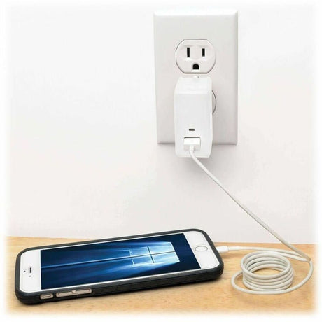 Eaton Tripp Lite Series 1-Port USB Wall/Travel Charger with Quick Charge 3.0 - Class A 5/9/12V DC Out, 18W — U280-W01-QC3-1