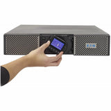 Eaton 9PX 2000VA 1800W 120V Online Double-Conversion UPS - 5-20P, 6x 5-20R, 1 L5-20R Outlets, Cybersecure Network Card, Extended Run, 2U Rack/Tower — 9PX2000RTN