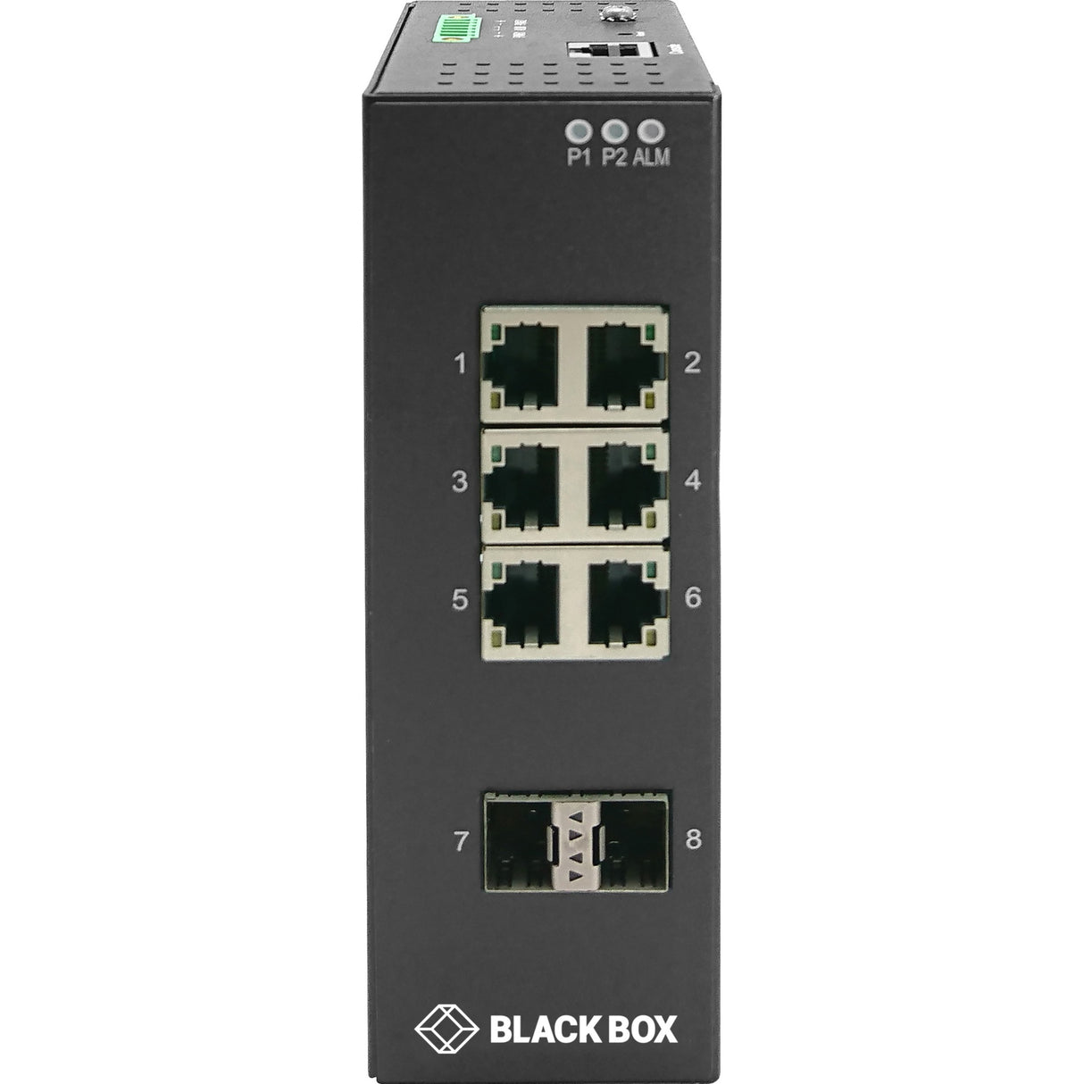 Black Box Industrial Managed Gigabit Ethernet Switch — LIG1082A
