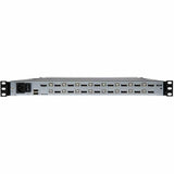 Eaton Tripp Lite Series NetDirector 16-Port DisplayPort KVM Switch Console with 17 in. LCD, Dual Rail, 1U Rack-Mount, TAA — B030-DP16-17D