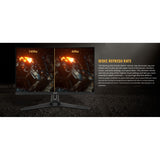 Asus VG27VH1B 27" Class Full HD Curved Screen Gaming LCD Monitor - 16:9 - Black — VG27VH1B