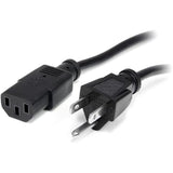 StarTech.com 10ft (3m) Computer Power Cord, NEMA 5-15P to C13, 10A 125V, 18AWG, 10 Pack, Replacement PC Power Cord, TV/Monitor Power Cable — PXT1011010PK