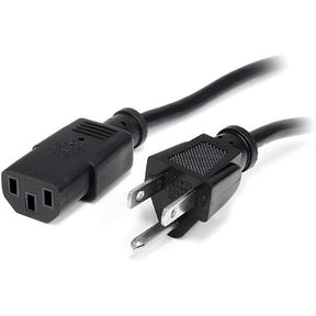 StarTech.com 10ft (3m) Computer Power Cord, NEMA 5-15P to C13, 10A 125V, 18AWG, 10 Pack, Replacement PC Power Cord, TV/Monitor Power Cable — PXT1011010PK