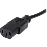 StarTech.com 10ft (3m) Computer Power Cord, NEMA 5-15P to C13, 10A 125V, 18AWG, 10 Pack, Replacement PC Power Cord, TV/Monitor Power Cable — PXT1011010PK