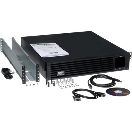 Eaton Tripp Lite Series SmartPro 120V 2200VA 1920W Line-Interactive Sine Wave UPS, 2U, Extended Run, WEBCARDLXE, LCD, USB, DB9 — SM2200RMXL2UPN