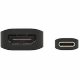 Eaton Tripp Lite Series USB-C to HDMI Active Adapter Cable (M/F), 4K 60 Hz, HDR, 4:4:4, DP 1.2 Alt Mode, HDCP 2.2, Black, 6 in. (15.2 cm) — U444-06N-HDR-B