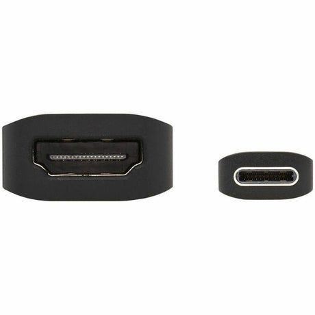 Eaton Tripp Lite Series USB-C to HDMI Active Adapter Cable (M/F), 4K 60 Hz, HDR, 4:4:4, DP 1.2 Alt Mode, HDCP 2.2, Black, 6 in. (15.2 cm) — U444-06N-HDR-B