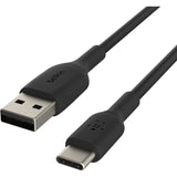 Belkin USB-C to USB-A Cable (3m / 9.8ft, Black) — CAB001bt3MBK