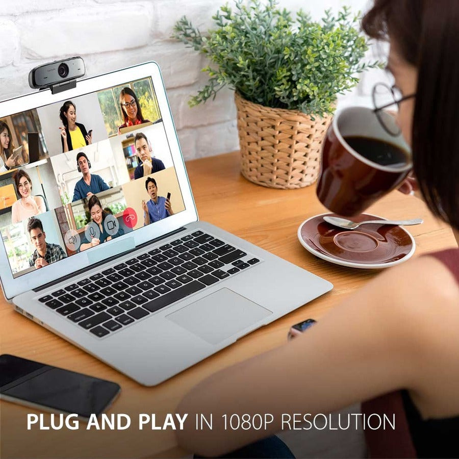 ViewSonic VB-CAM-002 Video Conferencing Camera - 30 fps - Black, Silver - Micro USB — VB-CAM-002