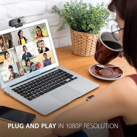 ViewSonic VB-CAM-002 Video Conferencing Camera - 30 fps - Black, Silver - Micro USB — VB-CAM-002