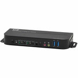 Eaton Tripp Lite Series 2-Port DisplayPort/USB KVM Switch - 4K 60 Hz, HDR, HDCP 2.2, IR, DP 1.4, USB Sharing, USB 3.0 Cables — B005-DPUA2-K
