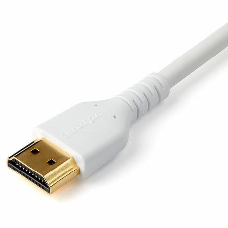StarTech.com 2m Premium Certified HDMI 2.0 Cable with Ethernet - 6ft High Speed UHD 4K 60Hz HDR Durable Rugged Ultra HD HDMI Monitor Cord — RHDMM2MPW