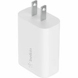 Belkin 25W Portable USB-C Wall Charger - 1xUSB-C - Fast Charging - Power Adapter - White — WCA004dqWH