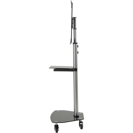 Eaton Tripp Lite Series Premier Rolling TV Cart for 37" to 70" Displays, Black Glass Base and Shelf, Locking Casters — DMCS3770SG75