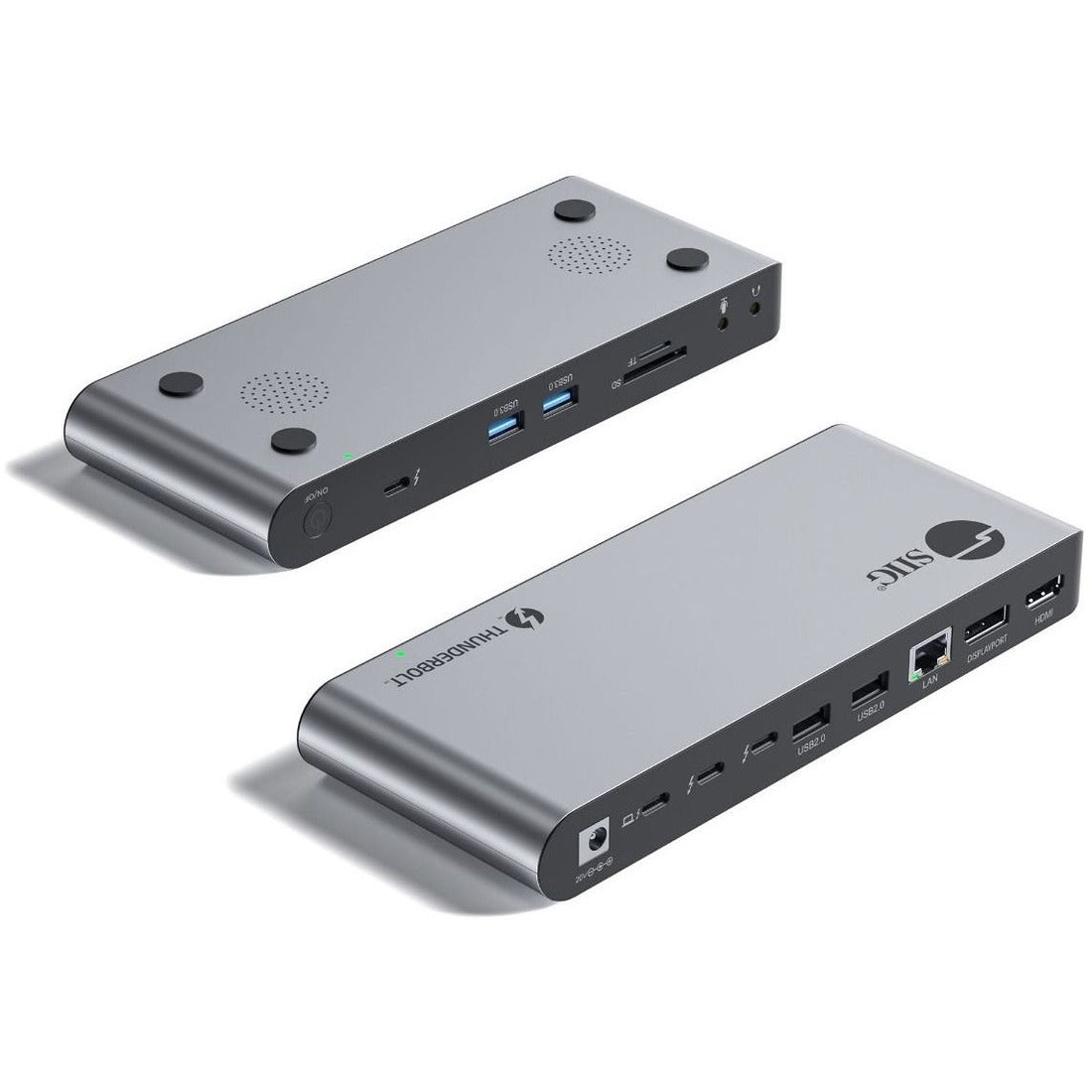 SIIG Quad Display Thunderbolt 4 Docking Station & PD — JU-DK0U11-S1
