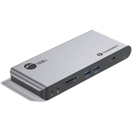 SIIG Quad Display Thunderbolt 4 Docking Station & PD — JU-DK0U11-S1