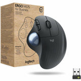 Logitech ERGO M575 Wireless Trackball Mouse for Business - Ergonomic Design, Logi Bolt, Bluetooth, Graphite — 910-006197