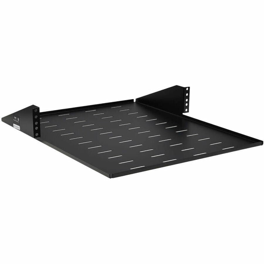 Eaton Tripp Lite Series SmartRack Center-Mounted Steel Rack Shelf - 2U, Vented, 21.5 in. Deep, Holds up to 100 lb. (45 kg) — SRSHELF2PCENTER