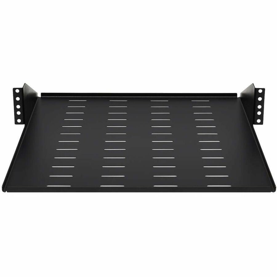 Eaton Tripp Lite Series SmartRack Center-Mounted Steel Rack Shelf - 2U, Vented, 21.5 in. Deep, Holds up to 100 lb. (45 kg) — SRSHELF2PCENTER