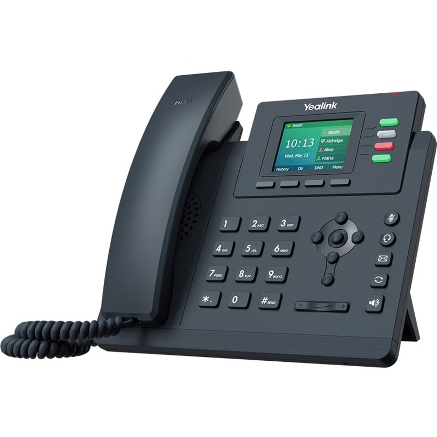 Yealink SIP-T33G IP Phone - Corded/Cordless - Corded - Wall Mountable, Desktop - Classic Gray — 1301046
