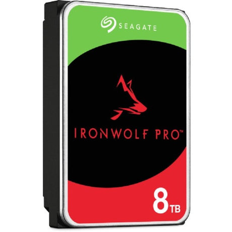 Seagate IronWolf Pro ST8000NT001 8 TB Hard Drive - 3.5" Internal - SATA (SATA/600) - Conventional Magnetic Recording (CMR) Method — ST8000NT001