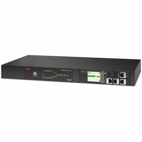 APC Netshelter Rack Automatic Transfer Switch, 1U, 20A, 200/208V, 2 L6-20 IN, 8 C13, 1 C19 OUT, 50/60Hz — AP4430A