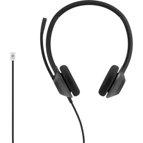 Cisco Headset 322 Wired Dual On-Ear Carbon Black RJ9 — HS-W-322-C-RJ9