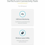 StarTech.com 4-Port USB-C Hub with USB-C DP Alt Mode Video Output, 3x USB-A, 1x USB-C, 100W Power Delivery Pass-Through, USB 3.2 10Gbps — HB31C3A1CDPPD3