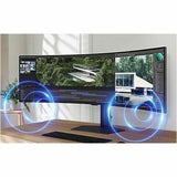 Samsung S49C954UAN 49" Class Dual Quad HD (DQHD) Curved Screen Gaming LCD Monitor - 32:9 — S49C954UAN