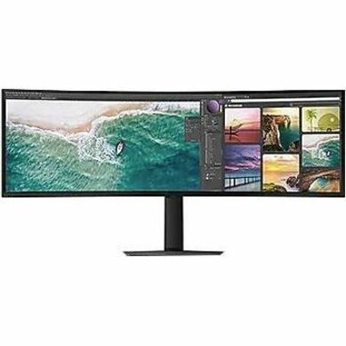 Samsung S49C954UAN 49" Class Dual Quad HD (DQHD) Curved Screen Gaming LCD Monitor - 32:9 — S49C954UAN