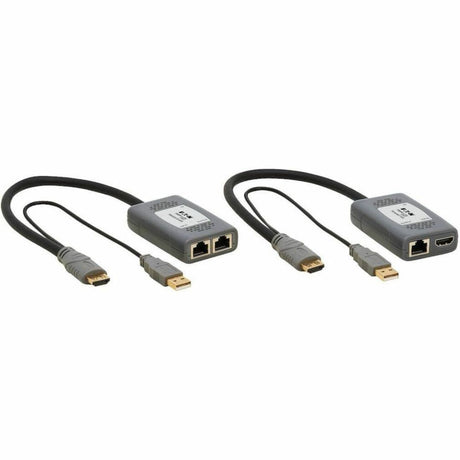 Eaton Tripp Lite Series 1-Port HDMI over Cat6 Extender Kit, Pigtail Transmitter/Receiver, 4K 60 Hz, HDR, 4:4:4, 230 ft. (70.1 m), TAA — B127U-111-PHPH