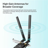 TP-Link Archer TX20E - AX1800 Dual Band Wi-Fi 6 Bluetooth 5.2 PCI Express Adapter — ArcherTX20E