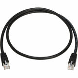 Eaton Tripp Lite Series Cat8 40G Snagless SSTP Ethernet Cable (RJ45 M/M), PoE, Black, 3 ft. (0.9 m) — N272-F03-BK