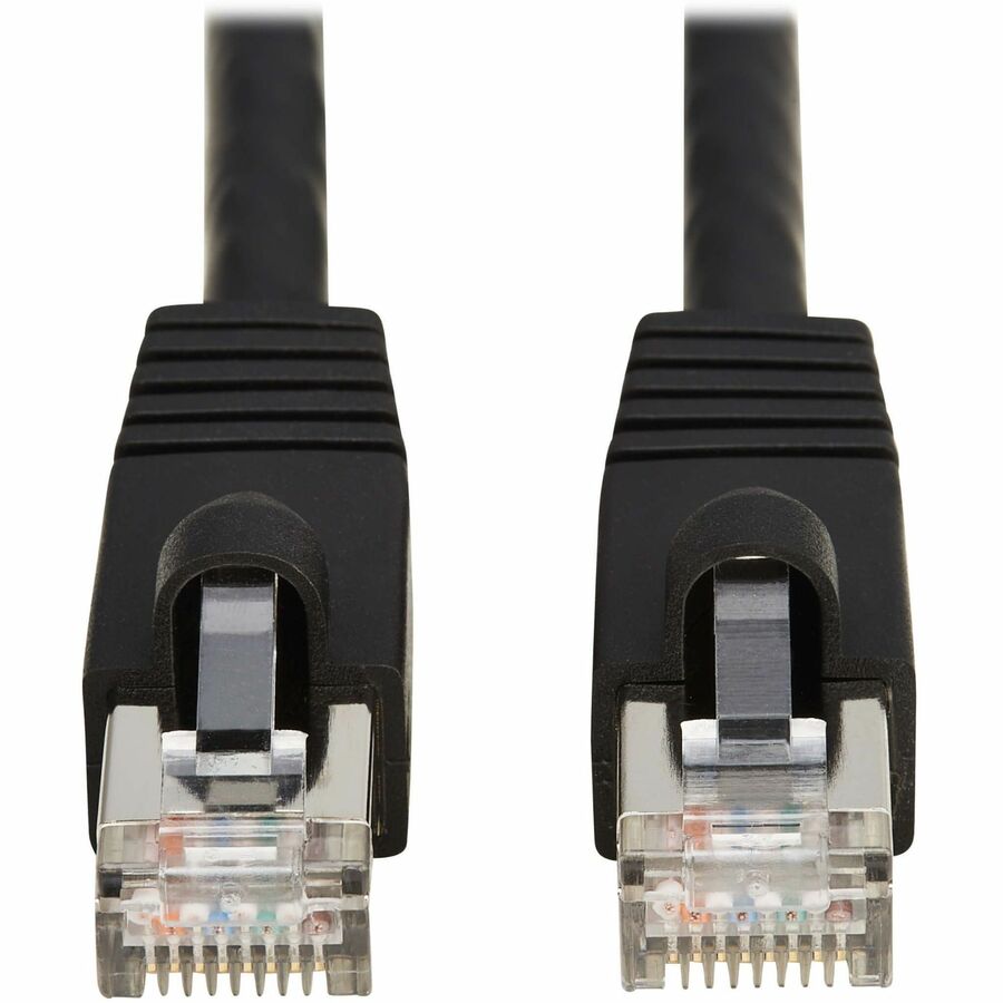 Eaton Tripp Lite Series Cat8 40G Snagless SSTP Ethernet Cable (RJ45 M/M), PoE, Black, 3 ft. (0.9 m) — N272-F03-BK