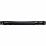 Eaton 16-Port Cat5 KVM over IP Switch - Virtual Media, 19 in. LCD, 1 Remote/1 Local User, 1U Rack-Mount, TAA — B064C-16-1X1-IP