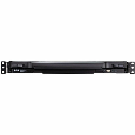 Eaton 16-Port Cat5 KVM over IP Switch - Virtual Media, 19 in. LCD, 1 Remote/1 Local User, 1U Rack-Mount, TAA — B064C-16-1X1-IP