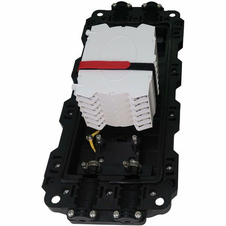 Eaton Tripp Lite Series Fiber Splice Horizontal Enclosure - 6 Splicing Trays, 144 Fiber Capacity, IP68 Rated — N600H-0144-6
