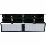 Eaton Tripp Lite Series High-Density Panel Fiber Splice Enclosure - 12 Splicing Cassettes, 288 LC/UPC SM 0.9 mm, 1.5 m Pigtail, 2U Rack — N600P-288U-12