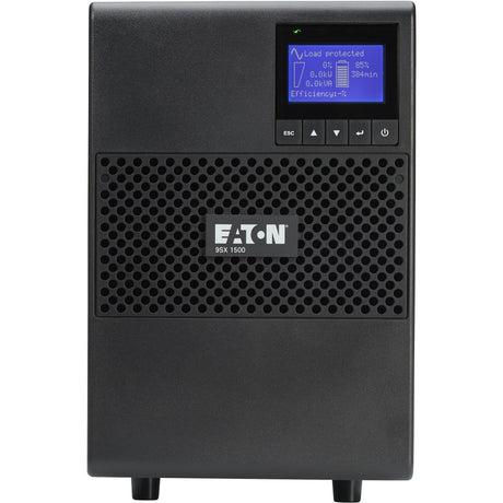 Eaton 9SX 1500VA 1350W 120V Online Double-Conversion UPS - 6 NEMA 5-15R Outlets, Cybersecure Network Card Option, Extended Run, Tower — 9SX1500