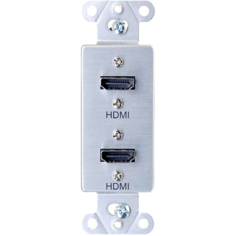 C2G HDMI Pass Through Decorative Wall Plate — 39875