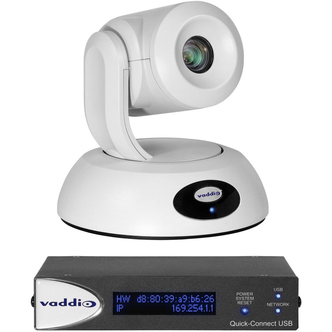 Vaddio RoboSHOT Elites Series 30E PTZ Camera - White — 999-99190-000W
