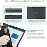 StarTech.com Laptop Privacy Screen for 15.6" Notebook - Removable Magnetic Laptop Security Filter - Blue Light Reducing - Matte/Glossy — PRIVSCNLT15